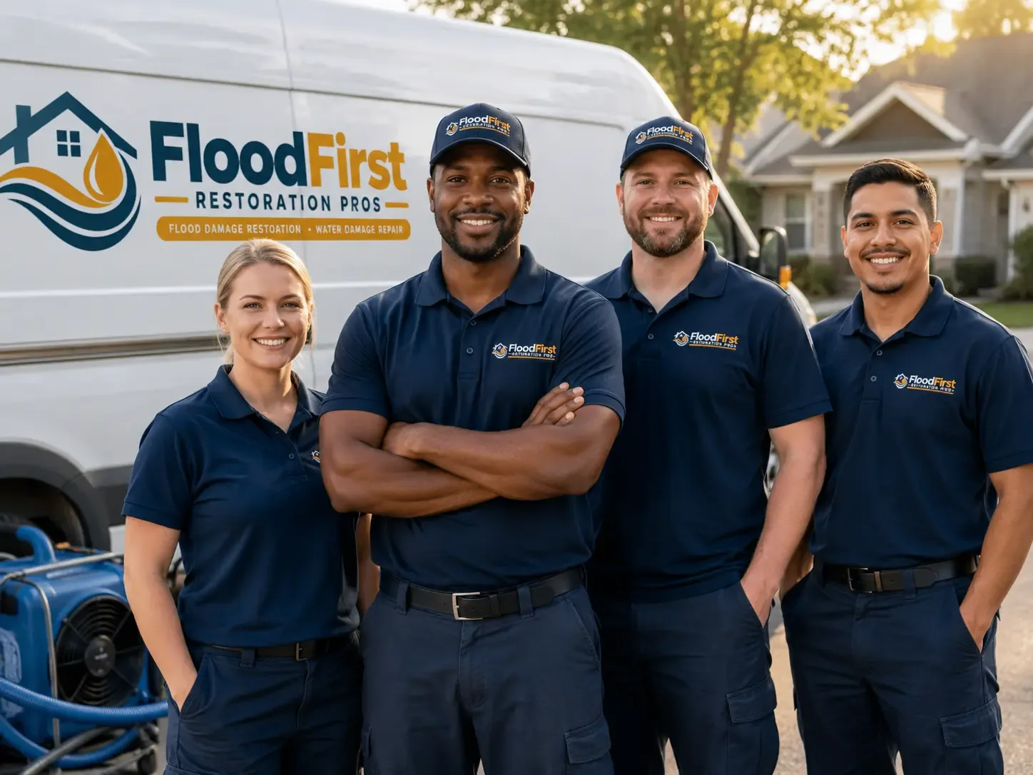 Flood Damage Restoration company in Tad, WV